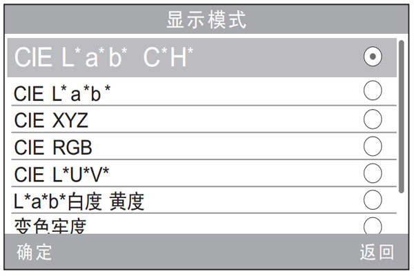 色差儀顏色空間設(shè)置方法